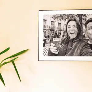 Spijkerdraad kunstwerken van je eigen foto