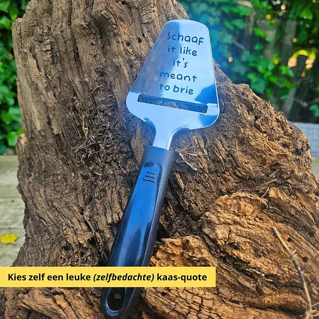 Vaderdag cadeau de kaasschaaf met naam