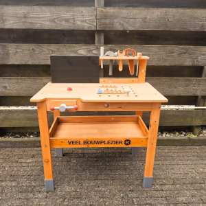 Werkbank voor kinderen te koop met eigen naam kind